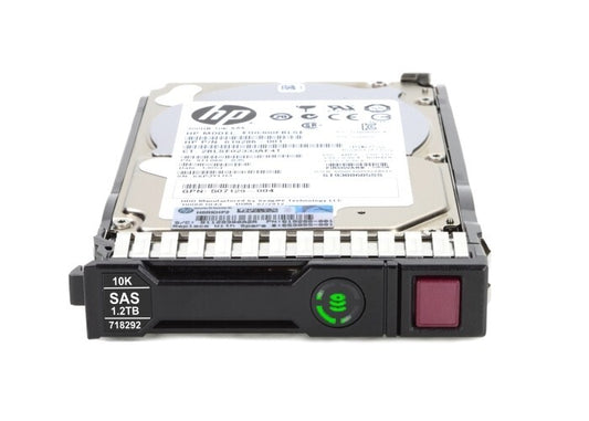 718162-B21 HP 1.2TB 10K 6G SFF 2.5' SAS SC HDD FOR BL460 BL420 BL465 BL660 G8