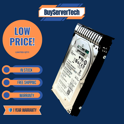 HP 832510-001 1TB 7.2K SATA 6Gb/s 2.5" HDD DL360 DL380 G8 G9 G10 Servers | 1YR