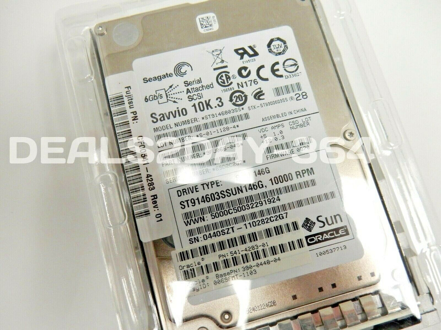 Sun 541-4283-01 146GB 10K 2.5" SAS HDD Hard Drive