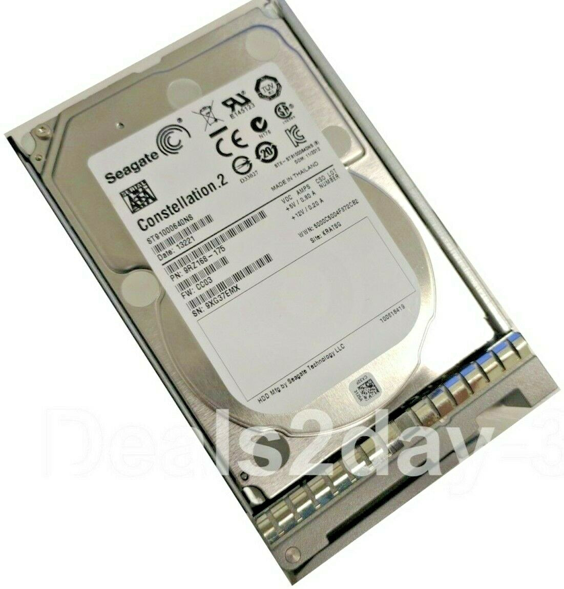 CISCO A03-D1TBSATA 1TB 800115144 6GB SATA 7.2K  2.5" SFF HDD UCS Server W/caddy