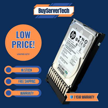 HP 507750-B21 500GB 7.2K SATA 2.5" SFF HDD 508035-001 MM0500GBKAK | NEW | 1YR