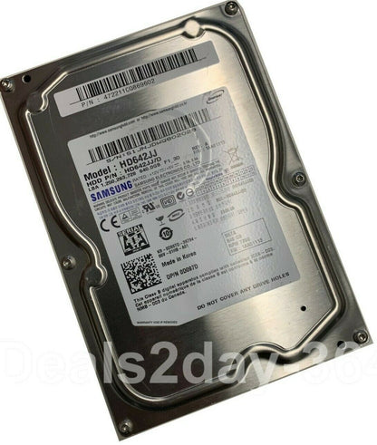 SAMSUNG SPINPOINT F1 HD642JJ 640GB 7200RPM SATA 300 3.5" Hard Drive