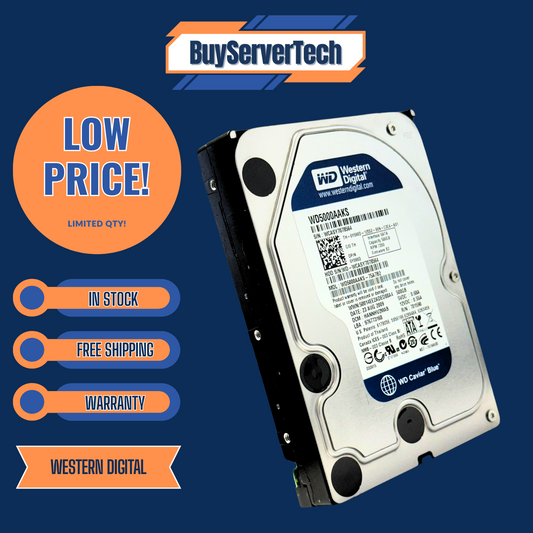 WD5000AAKS Western Digital Blue 500GB 7200RPM 3.5" SATA 3.0Gb/s HDD | WD Blue