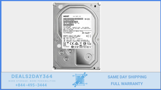 HGST HUS726020ALS210 2TB 7.2K SAS 3.5" 12Gbps Hard Drive ZERO HOURS