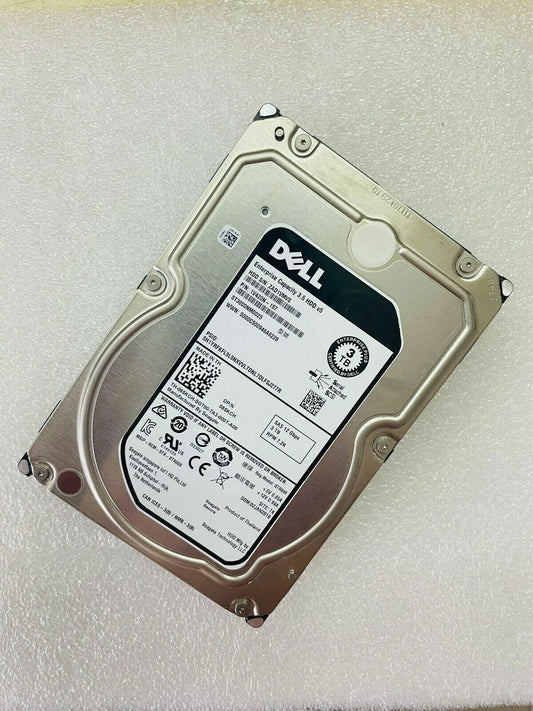 DELL ST3000NM0025 3.5" 3TB 7200 RPM 128MB CACHE SAS 12GB/S HARD DISK DRIVE 85K