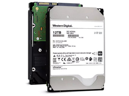 WD HUH721212AL5200 12tb DC Hc520 7200 RPM SAS 6.0gb/s 3.5" Server Drive
