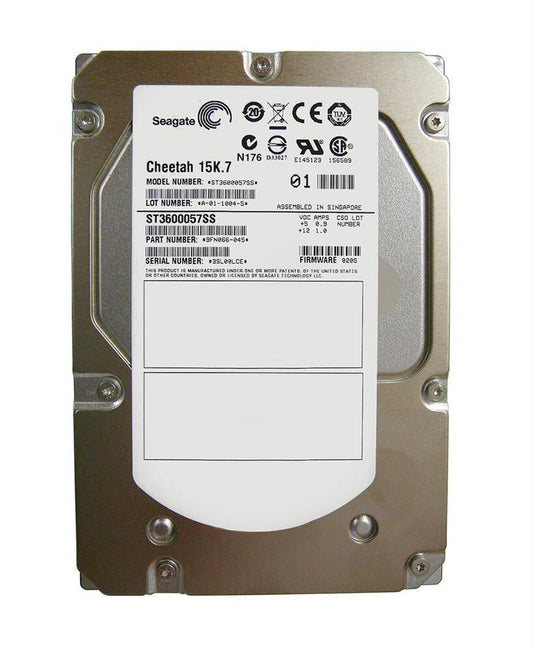 ST3600057SS Seagate CHEETAH 600GB 15K RPM 6Gb/s 3.5" SAS HDD Hard Drive 0-HOUR