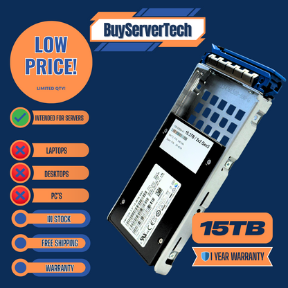 NetApp X4014A 15.3TB NVMe SSD | PM1723b | A250 A800 NS224 |  1-Year Warranty