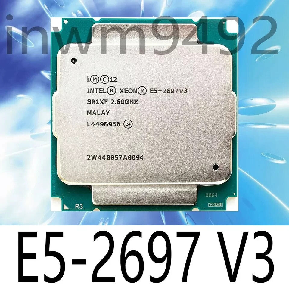 Intel Xeon E5-2697 V3 SR1XF 14Core 2.6 GHz LGA2011-3 Server CPU Processor
