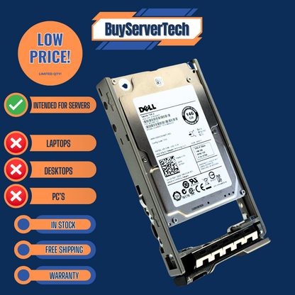 X162K 0X162K 146GB 15K 2.5" SAS 6Gb/s Dell HDD | ST9146852SS | 0 Hours | R-Serie