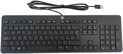 BRAND NEW HP Keyboard Business Black Slim USB Windows Enhanced P/N 803181-001