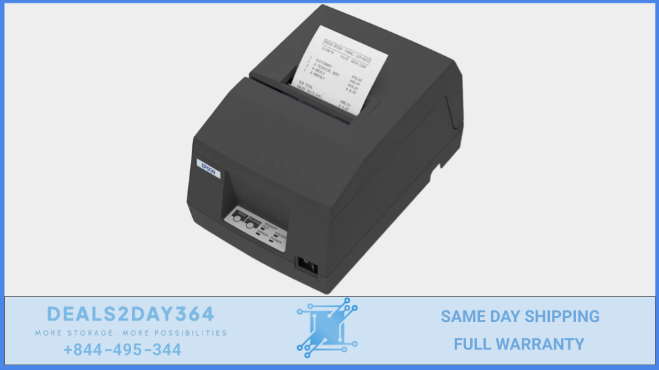 Epson TM-U325D Point of Sale Dot Matrix Receipt Validation Printer