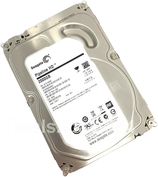 ST2000VM003 Seagate Pipeline HD 2TB 5900RPM SATA 6Gbps 64MB Cache 3.5-inch