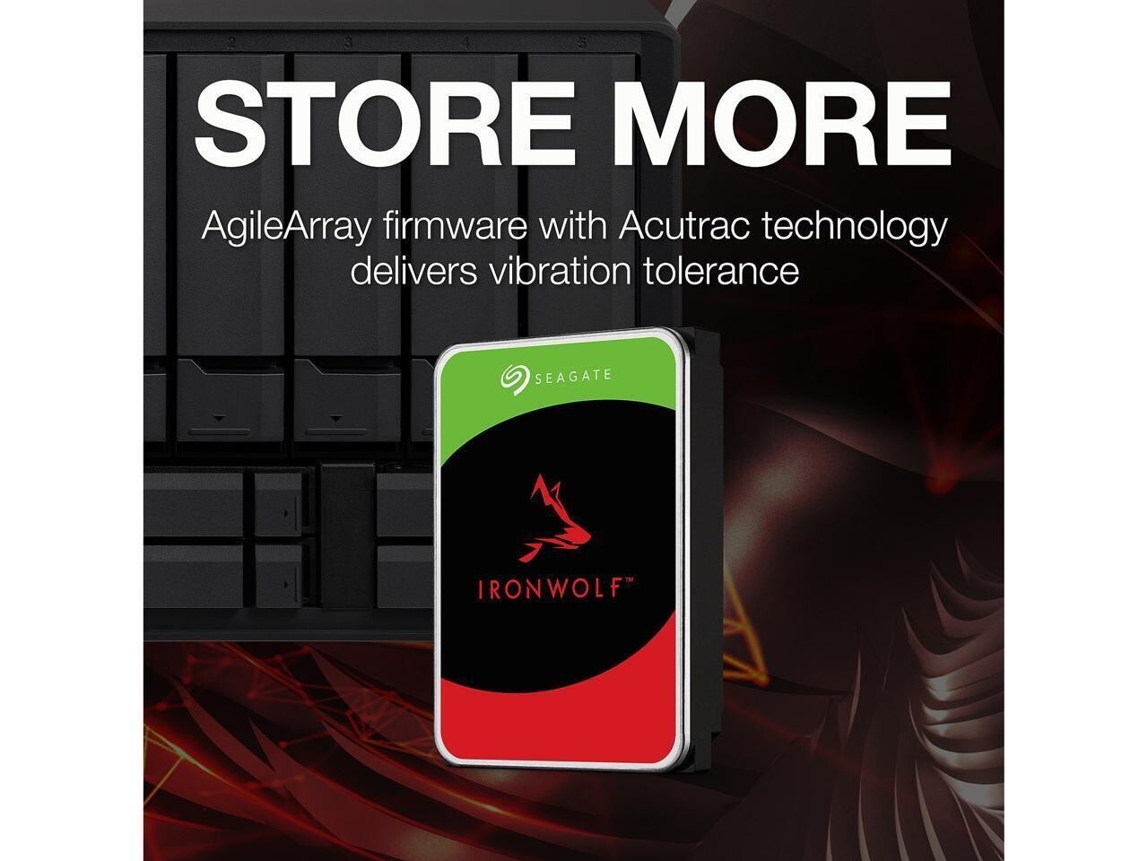 Seagate Internal Hard Drive ST8000VN004 8TB 7200 RPM 256MB Cache