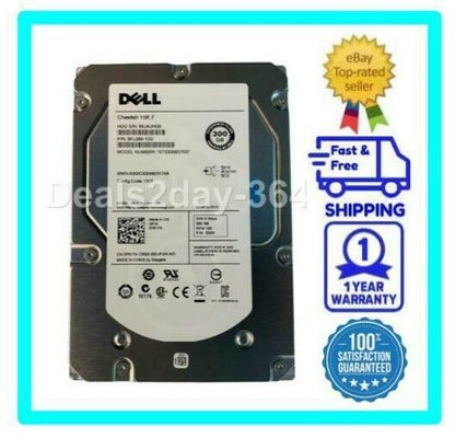 Dell F617N 15K.7 300GB 15K 3.5" ST3300657SS SAS Hard Drive With Caddy