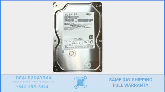 Toshiba DT01ABA100V 1TB SATA 3.5 Hard Drive (Low Power) Hard Drive -PC, CCTV D