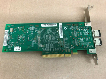 CISCO QLE2562 QLOGIC QLE2562-CK SANBLADE 8GB FC DUAL PORT PCIE HBA FULL BRACKET