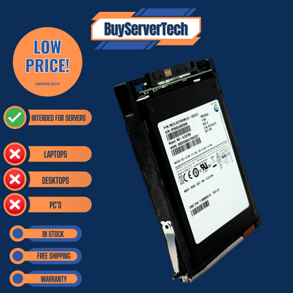 Samsung MZ-ILS3T8N 3.84TB SAS SSD PM1633a | EMC 118000519 | 12Gb/s | W/Tray