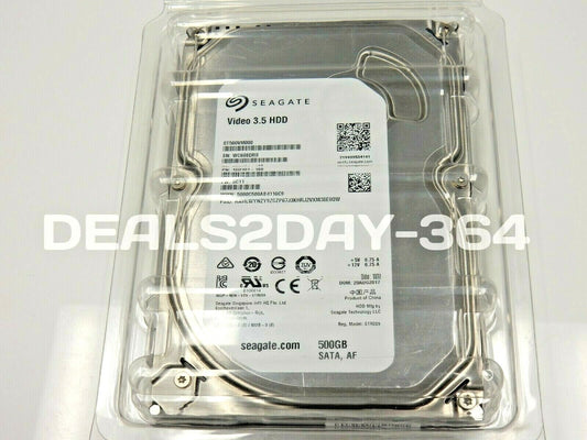 Seagate ST500VM000 500 GB Hard Drive - Internal - SATA (SATA/600)