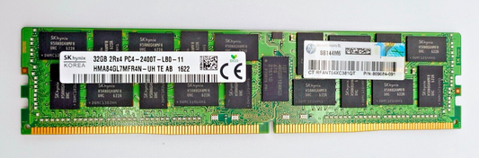 HYNIX 32GB HMA84GL7MFR4N-UH 2RX4 PC4-2400T DDR4 SERVER RAM MEMORY