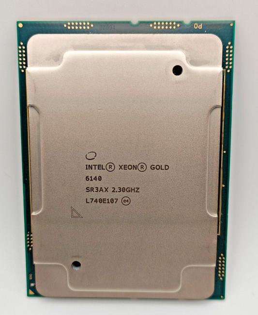 Intel Xeon 6140 SR3AX Gold 2.3 GHz 18 Cores Processor