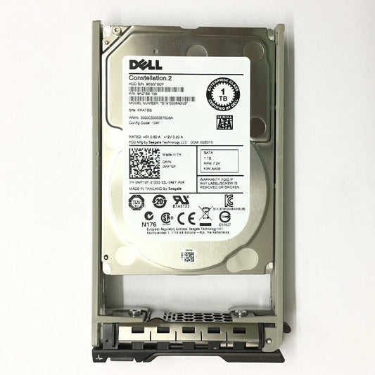 55RMX ST9500620SS Dell ENT 500GB 7.2K RPM 6Gb/s 2.5" SAS SERVER HDD Hard Drive