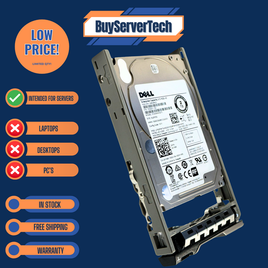 Dell XY986 2TB 7.2K 12Gb/s 2.5" SAS HDD ST2000NX0273 128MB ENT Server Drive Tr