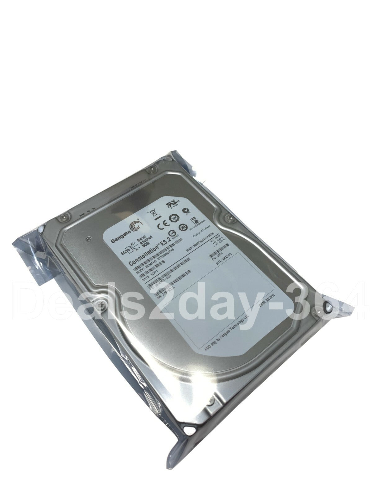 ST33000650SS Seagate 3TB 7.2K RPM 6Gbps 3.5" SAS HDD Hard Drive (ST33000650SS)