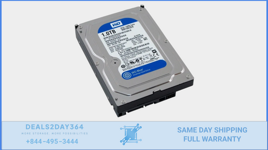 0-HOURS Western Digital WD10EZEX 1TB 7.2K RPM 6Gb/s 3.5" SATA HDD Hard Drive