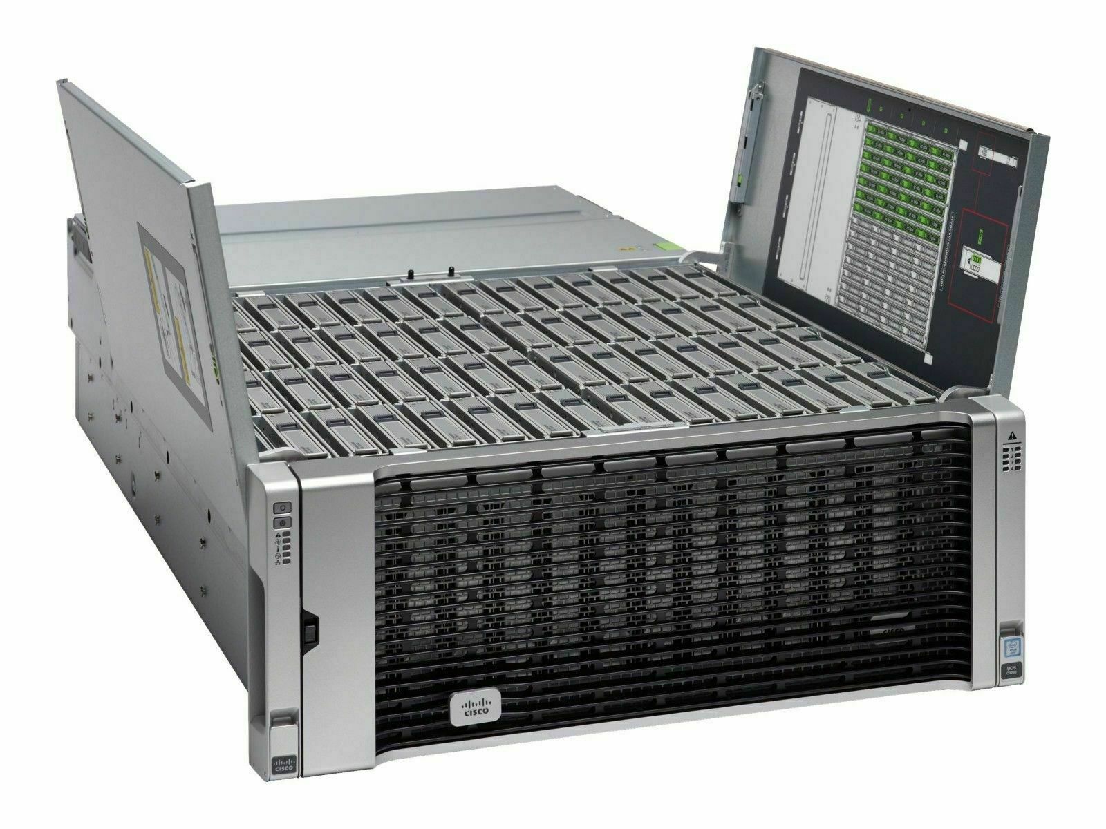 Cisco UCS C3160 Storage/Mining Server 2-Blade 4U LFF Server (56x) LFF Bays