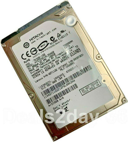 Hitachi HTS723216L9SA60 160GB SATA 2.5 Hard Drive laptop