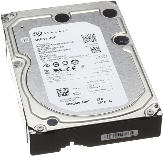 ST8000AS0002 Seagate Archive 8TB SATA 5.9K 6G 3.5" HDD