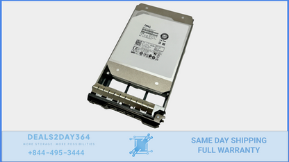 0753F0 TOSHIBA MG07ACA12TEY 12TB 7.2K SATA 512E 6GBPS 3.5 HDD Dell 753F0 W/ TR