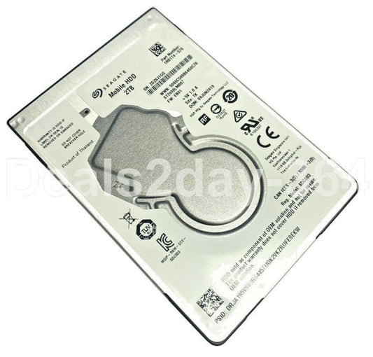 Seagate ST2000LM007 2TB 2.5" SATA 6Gb/s 128MB Laptop Hard Drive 7mm PS4 XBox P