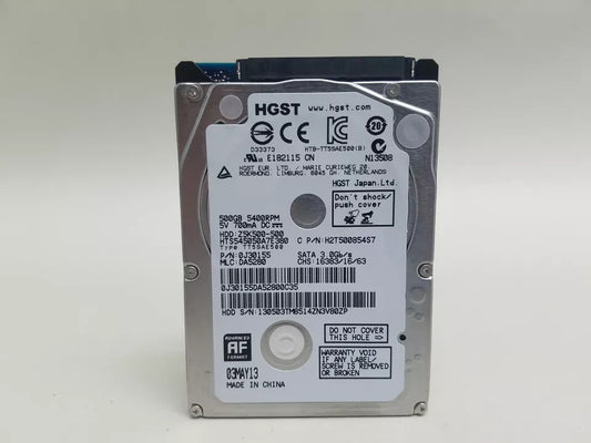 Lot of 10 HGST Z5K500 HTS545050A7E380 500 GB 2.5" SATA II Laptop Hard Drive