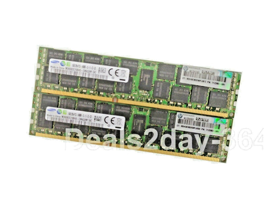 HP Proliant G   708641-B21 712383-081 715274-001 16GB PC3-14900 DDR3-1866 RDIM