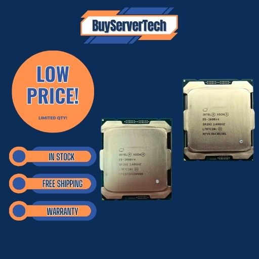 Pair Intel Xeon E5-2690 v4 SR2N2 12-Core 2.6GHz 35MB LGA2011-3 CPU Server Processor